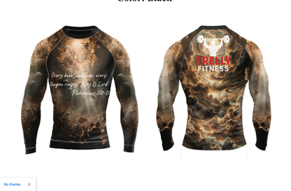 Golden Heaven Rash Guard