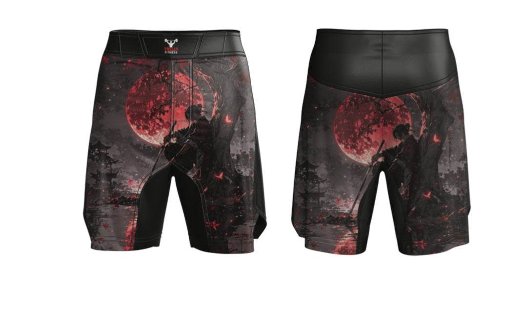 Crimson Moon MMA Shorts