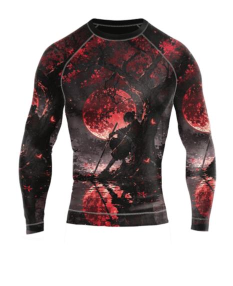 Crimson  Moon Rash Guard