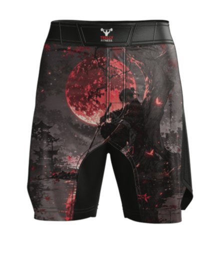 Crimson Moon MMA Shorts