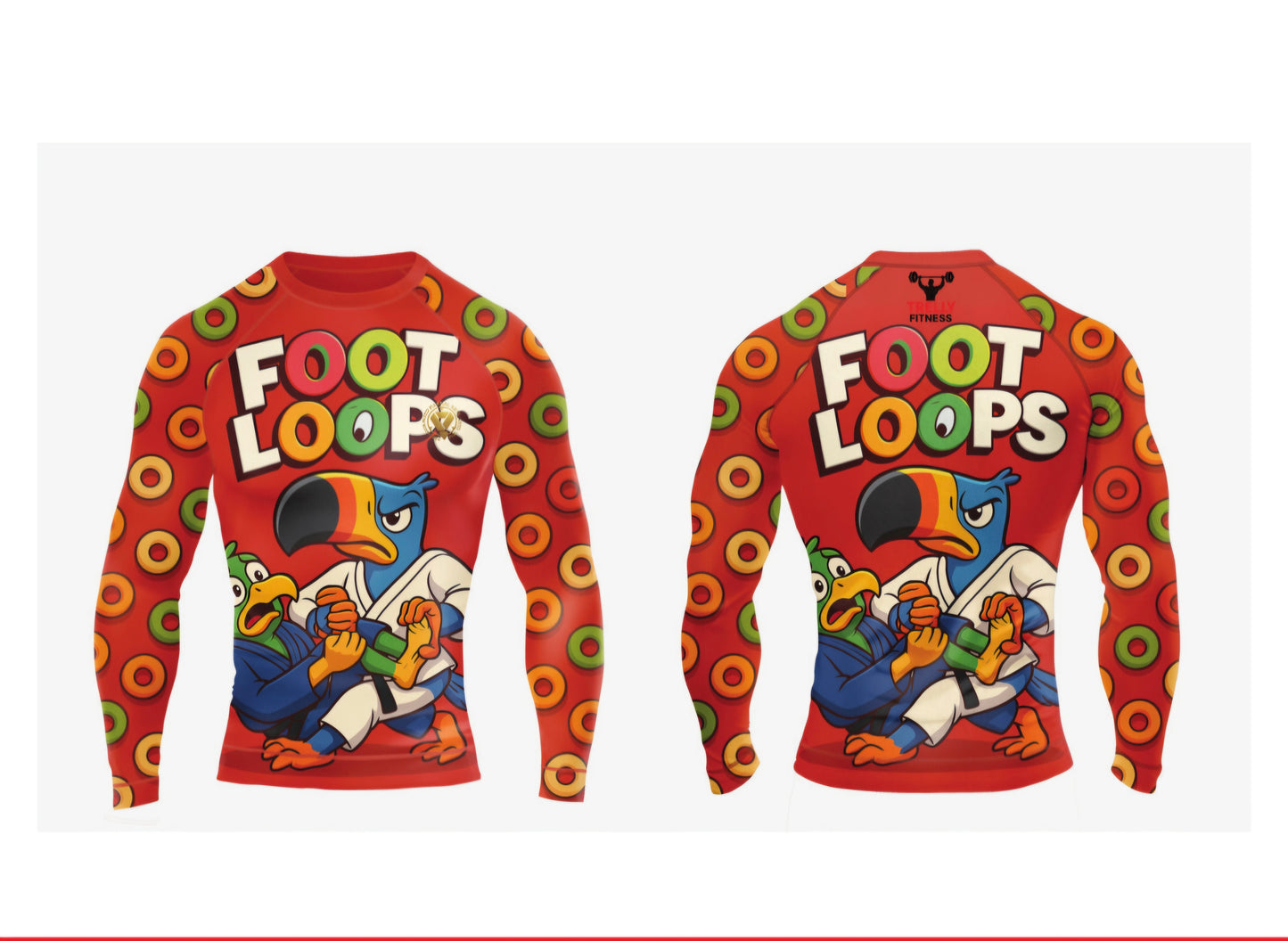 Foot Loops Rash Guard