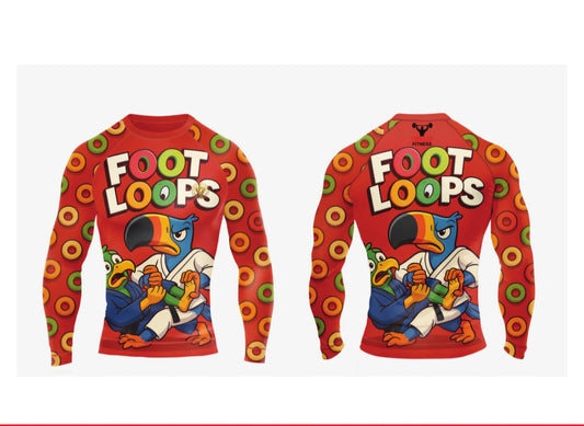 Foot Loops Rash Guard